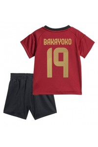 België Johan Bakayoko #19 Babytruitje Thuis tenue Kind EK 2024 Korte Mouw (+ Korte broeken)